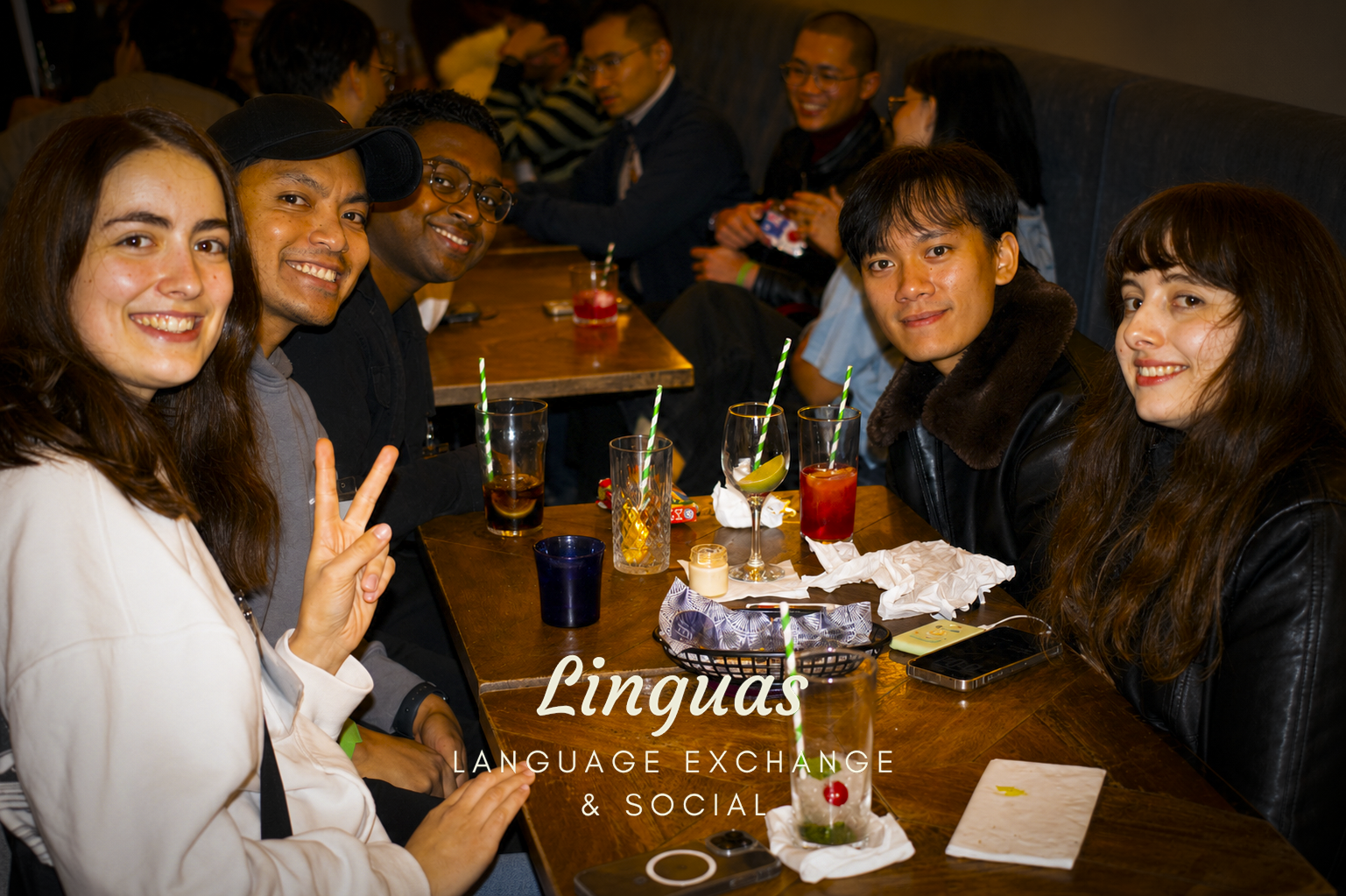 Linguas Melbourne language exchange event