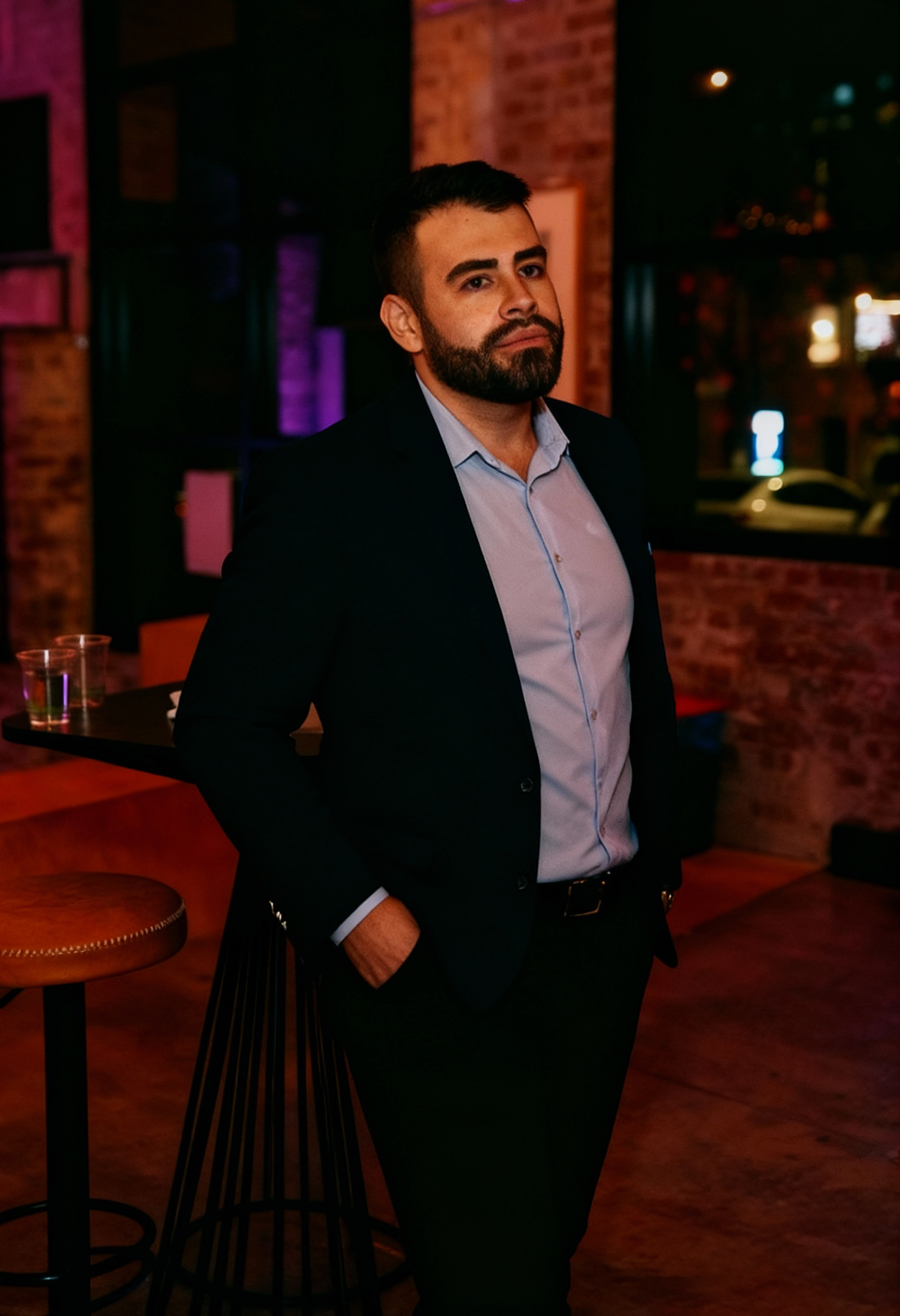 William Guardado, organiser of Linguas and Intermingle